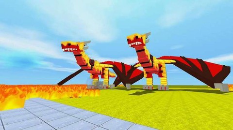 迷你世界怎么做火龙[图2]