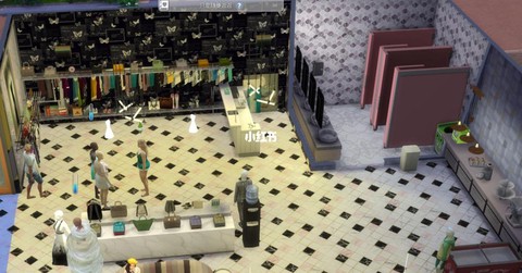 模拟人生4如何开服装店[图2]