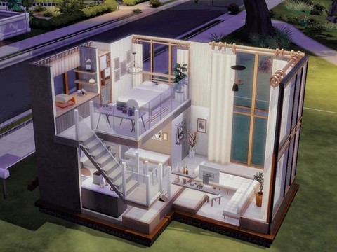 模拟人生4怎么建两层[图2]